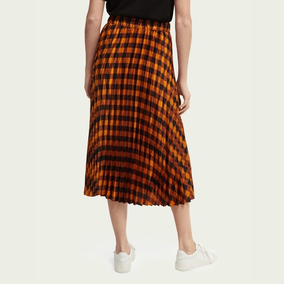Scotch & Soda Pleated Midi Skirt - Picture 3 of 5